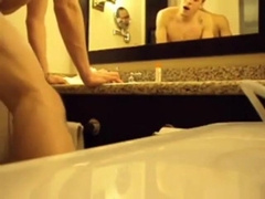 Gay Couple fucking in the bathroom 6