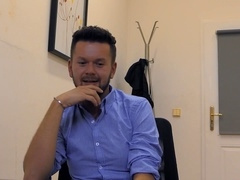 Handjob, interview, gay dirtyscout