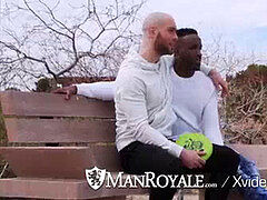 ManRoyale bi-racial caboose smashing