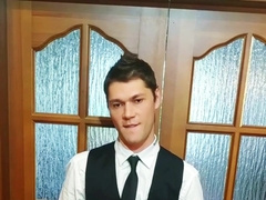 college girl faps off before testing