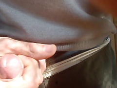 cum on the desk