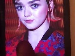 Maisie Williams Cum Tribute #3