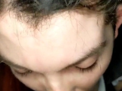 Femboidan inhales a succulent manstick with jizz shot