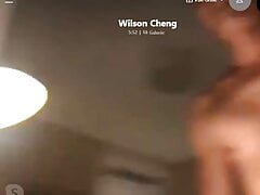 wilson cheng masturbation with a gay on webcam bigass