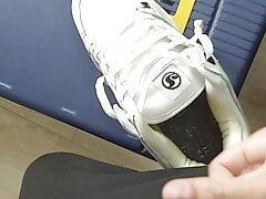 Cum in DVS skate shoes