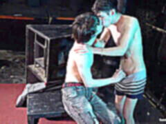 Gay dildo, gay latino, fucking bareback