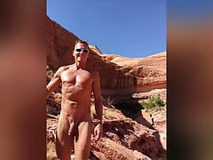 Naked outdoors