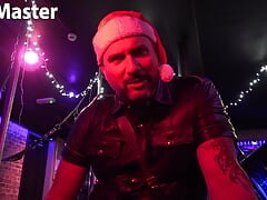 Spend Christmas in a cage with a leather Master PREVIEW