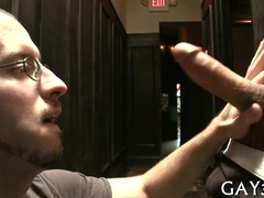 Men Poke And Blow Well