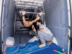 Dorm boys Alpha Wolfe & Jim Fit's bareback free time