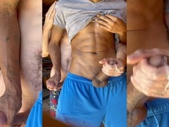 Tylerhardyxxx enjoys a steamy interracial session with some serious cock sucking and hand action