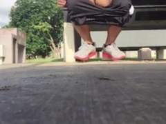 Public Masturbating Men