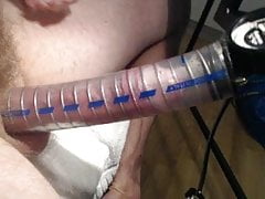pumping my cock