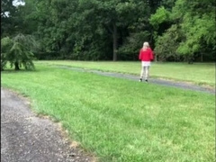 Crossdresser Fun at the Gas Station