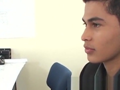 Cute latino homosexuals smash butts and spray jizz all over