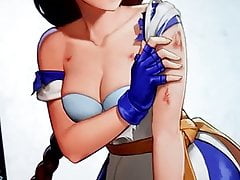 Cum Tribute - Yuri Sakazaki took battle damage and a cumshot