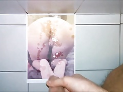 carolcox cum tribute (13 spurts)