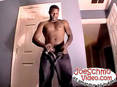 Black Joe gets hig yam-sized ebony manmeat sucked by a white dude