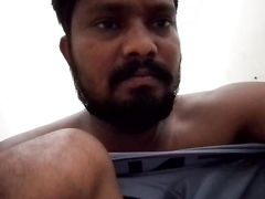 Shaking the and removing the water from the