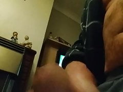 Guy showing us his great cock and balls