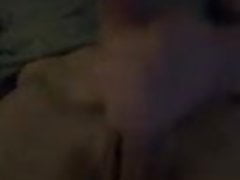 Wanking my big cock