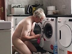 sissy neil washes his dirty panties