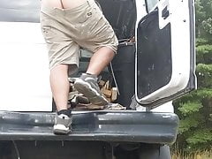 Pants fell down