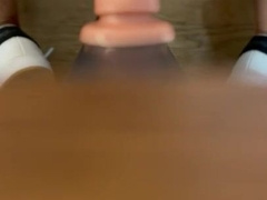 Cavalcando il mio fuck stick