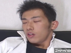 Haruo Arata Measures The Depth Of His Butthole With Fucky-fucky Fucktoys