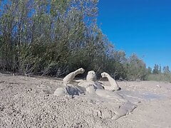 Extreme quarry mud play