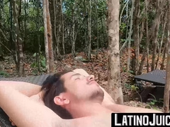 LatinoJuice.com - Cute kinky twink Ragel bred hard by Latino jock Lucca