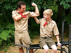 Sexy young scout nailed (Drew, Greg Mckeon)