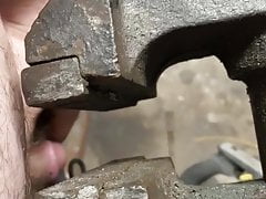 Request to torture cock by the black man