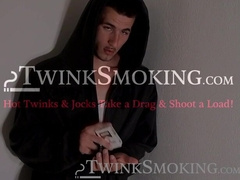 Smoker Chain fucked his toy and shot a load into his ashtray