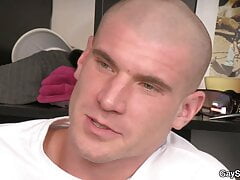 His first gay blowjob and cock riding experience