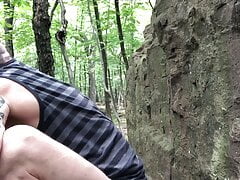 Outdoor Dildo Ride