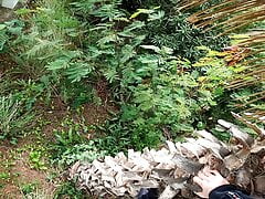 Solo masturbating in abandoned hotel