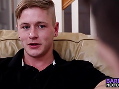 Chris Blades spreads his legs for Clark Campbell big tool