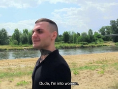 BIGSTR - On His Way To Work, I Stopped Him To Suggest Him A Nicer Way To Spend His Time