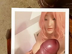 Squirting on Rubber Sex Doll Sophia: Username below