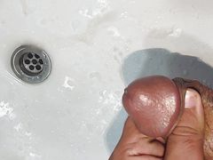 Huge cum after masturbation