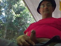 daddy on his 3wheelbike