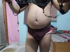 I put my wifey's saree on in public and got wild with her