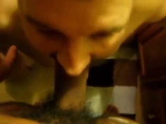 White PIG FAGGOT GOES NUTZ FOR PISS & BBC OINKS !!