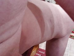 73yrold Grandpa #257 uncut chub vacuum suck solo closeup cum