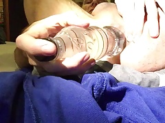 Double Bottles Inside Asshole Shy4now
