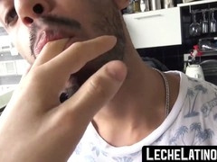 Straight Latino gets caught and bareback pounded in steamy pick-up session