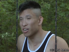 Straight Married Grandpa Unhappy With Her So He Fucks Oriental Twink