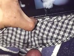 Hot Cum facial for lj xo