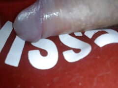 Young Colombian porn with a big penis masturbates for a lot of milk